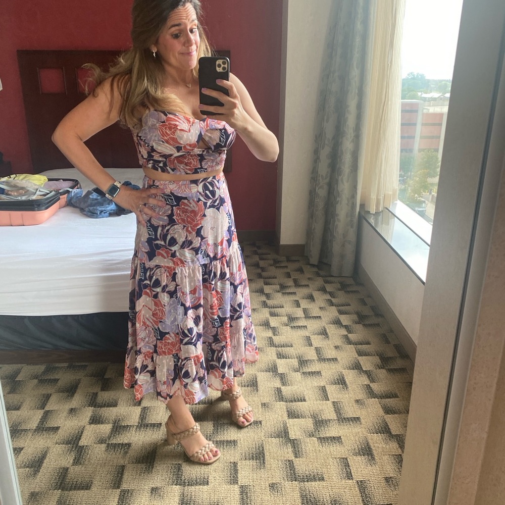 Floral 2 Piece Dress - Lulu’s